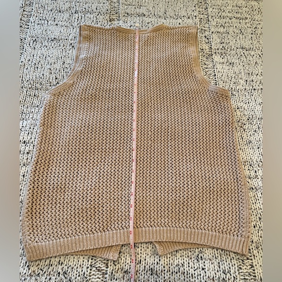 Jantzen Classics Vintage Boho Knit Floral Sweater Vest Women’s Size M EUC - Picture 4 of 5